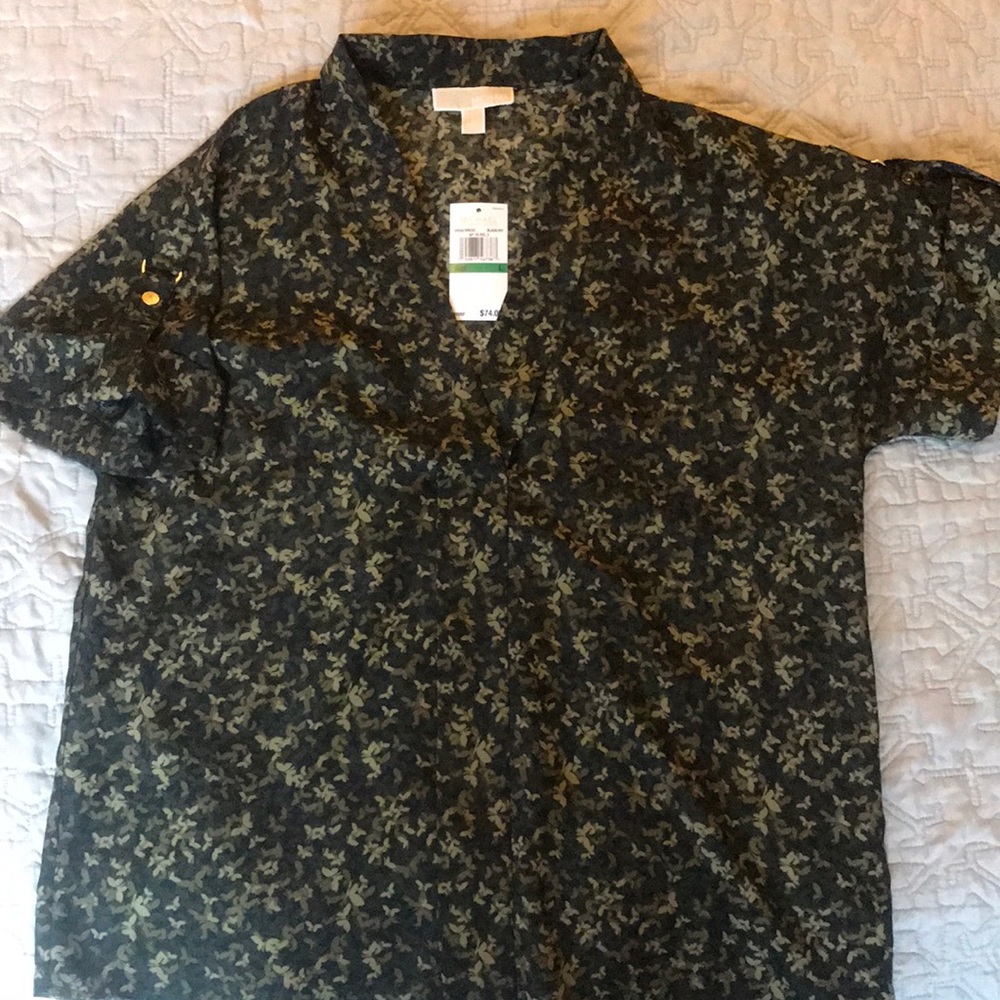 Michael Michael Kors short sleeve blouse